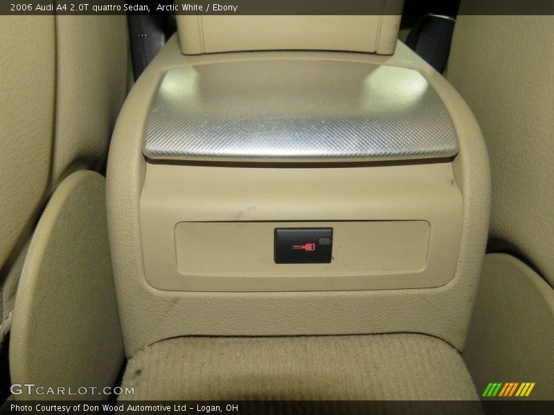 Arctic White / Ebony 2006 Audi A4 2.0T quattro Sedan
