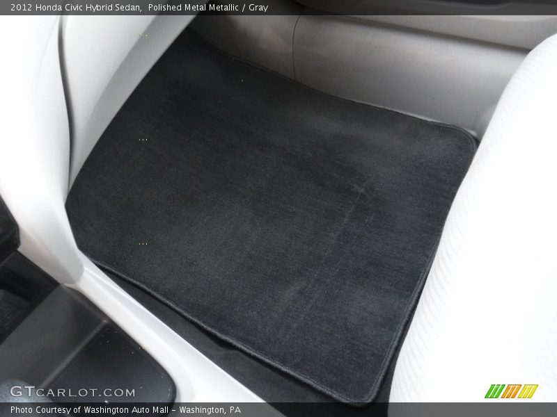 Polished Metal Metallic / Gray 2012 Honda Civic Hybrid Sedan