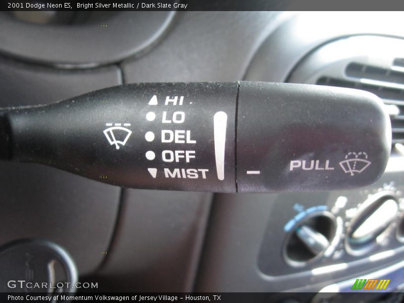 Bright Silver Metallic / Dark Slate Gray 2001 Dodge Neon ES