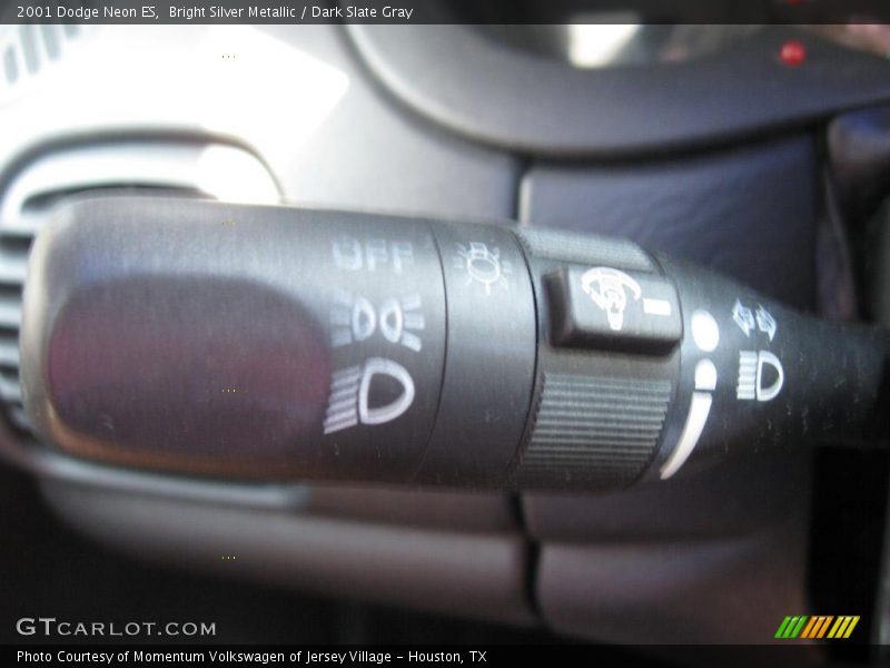 Bright Silver Metallic / Dark Slate Gray 2001 Dodge Neon ES