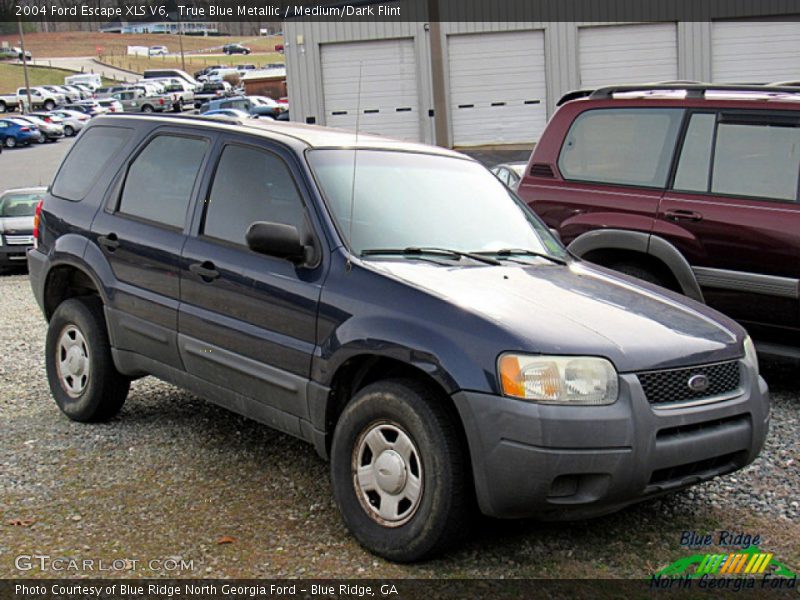 True Blue Metallic / Medium/Dark Flint 2004 Ford Escape XLS V6