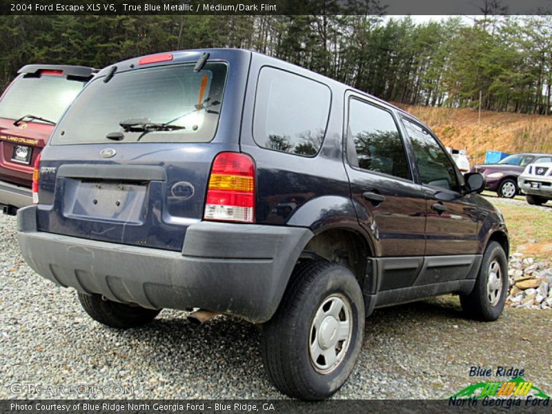 True Blue Metallic / Medium/Dark Flint 2004 Ford Escape XLS V6