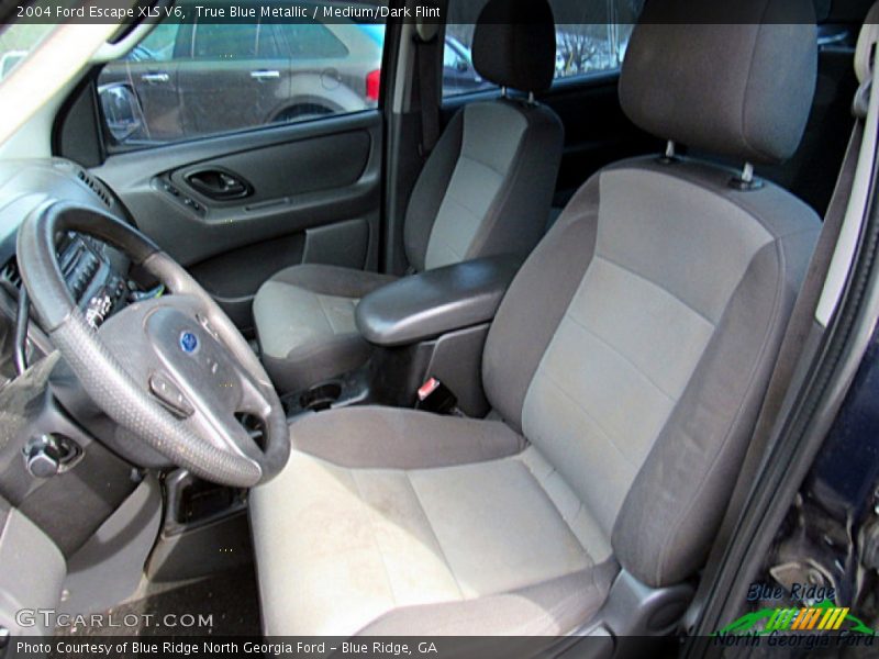 True Blue Metallic / Medium/Dark Flint 2004 Ford Escape XLS V6