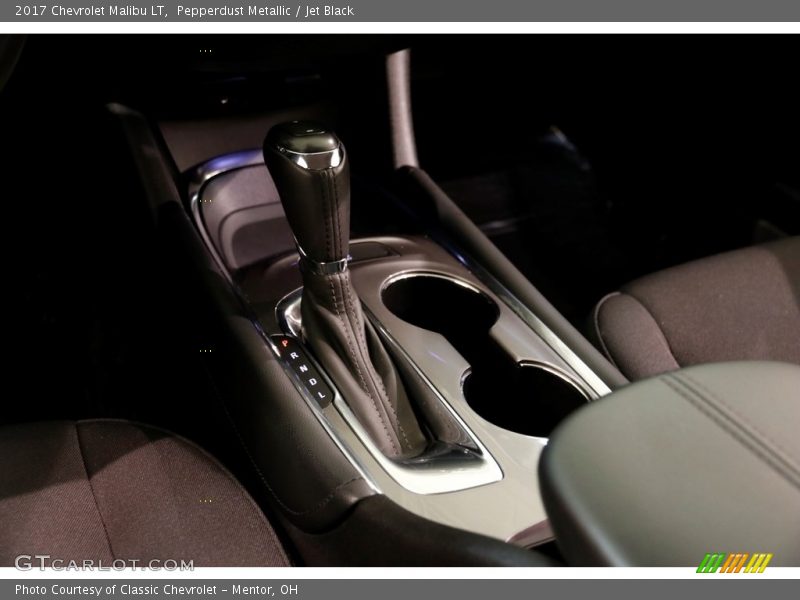Pepperdust Metallic / Jet Black 2017 Chevrolet Malibu LT