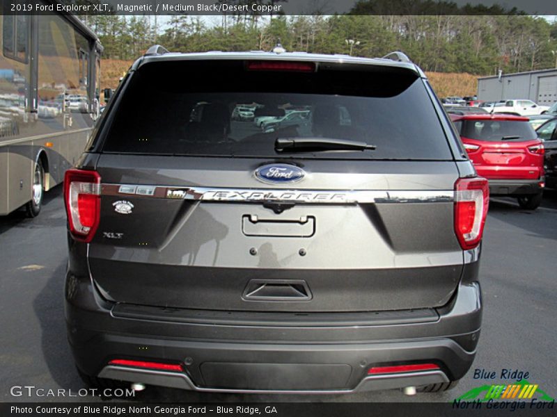 Magnetic / Medium Black/Desert Copper 2019 Ford Explorer XLT