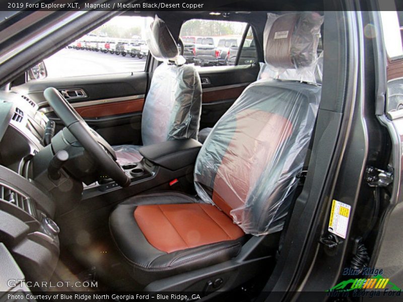 Magnetic / Medium Black/Desert Copper 2019 Ford Explorer XLT