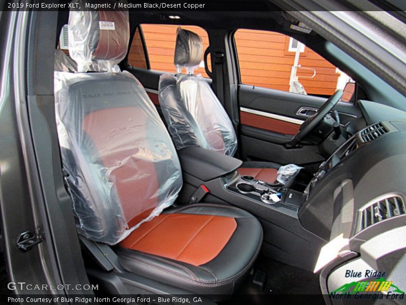 Magnetic / Medium Black/Desert Copper 2019 Ford Explorer XLT