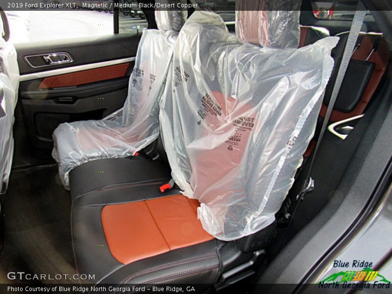 Magnetic / Medium Black/Desert Copper 2019 Ford Explorer XLT