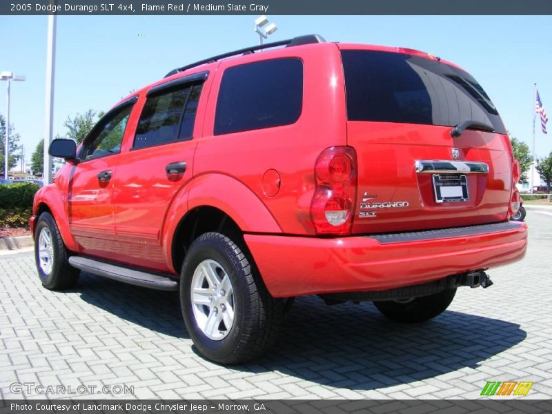 Flame Red / Medium Slate Gray 2005 Dodge Durango SLT 4x4