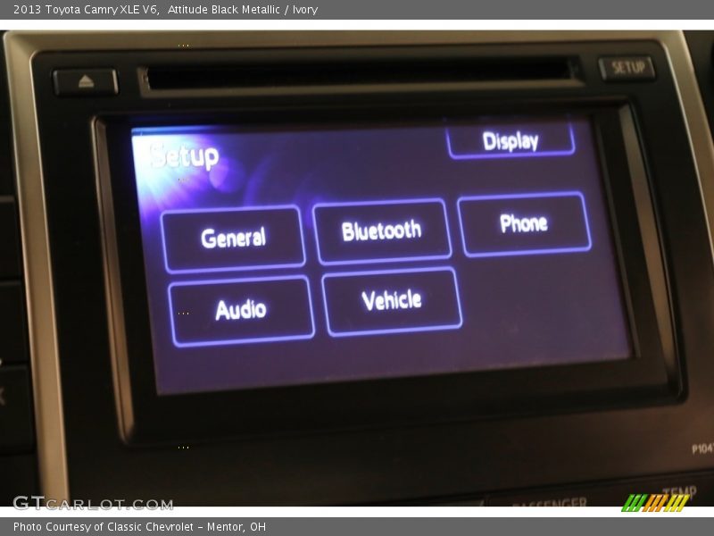 Attitude Black Metallic / Ivory 2013 Toyota Camry XLE V6