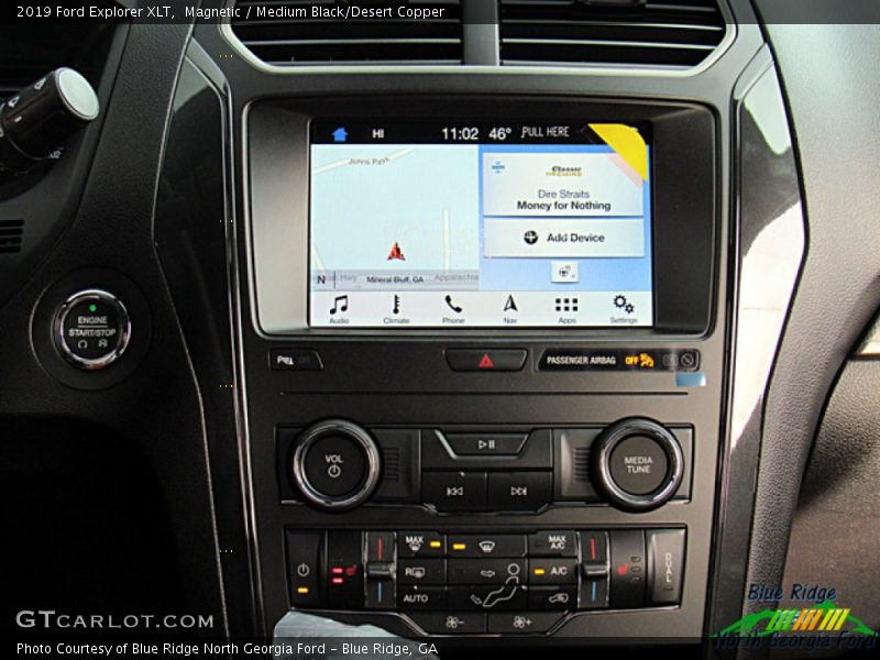 Magnetic / Medium Black/Desert Copper 2019 Ford Explorer XLT
