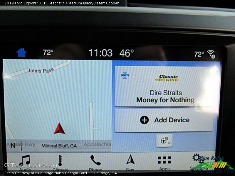 Magnetic / Medium Black/Desert Copper 2019 Ford Explorer XLT