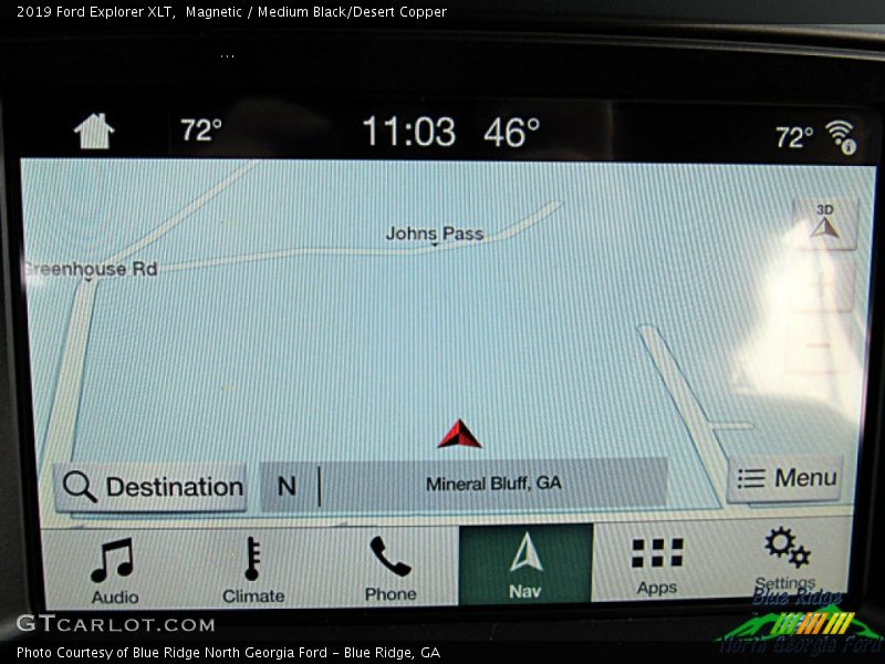 Magnetic / Medium Black/Desert Copper 2019 Ford Explorer XLT