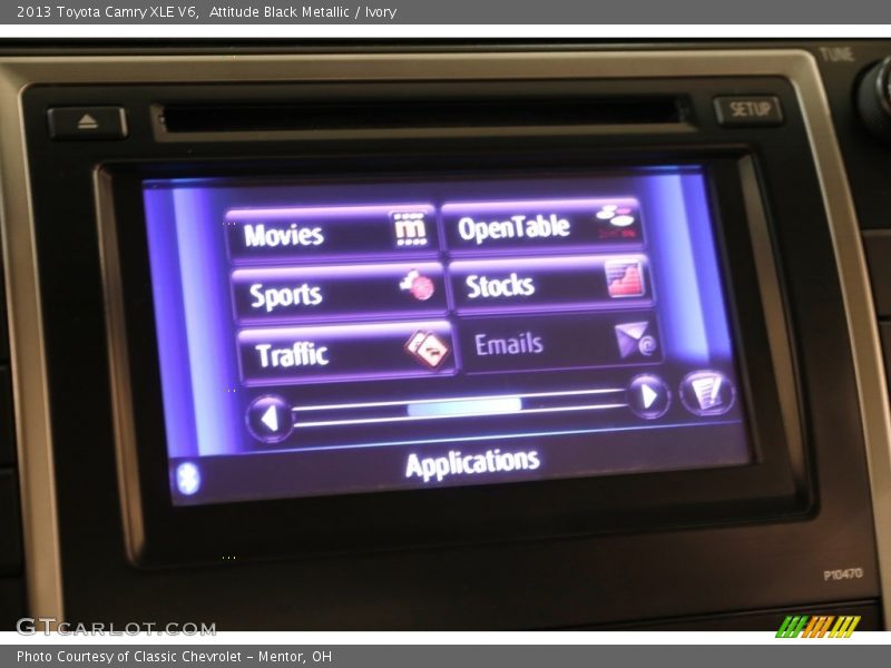 Attitude Black Metallic / Ivory 2013 Toyota Camry XLE V6