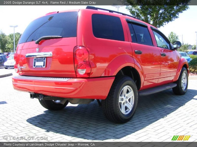 Flame Red / Medium Slate Gray 2005 Dodge Durango SLT 4x4