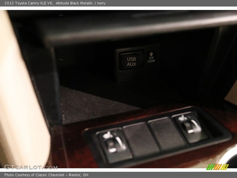 Attitude Black Metallic / Ivory 2013 Toyota Camry XLE V6