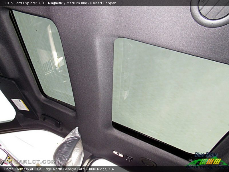 Magnetic / Medium Black/Desert Copper 2019 Ford Explorer XLT