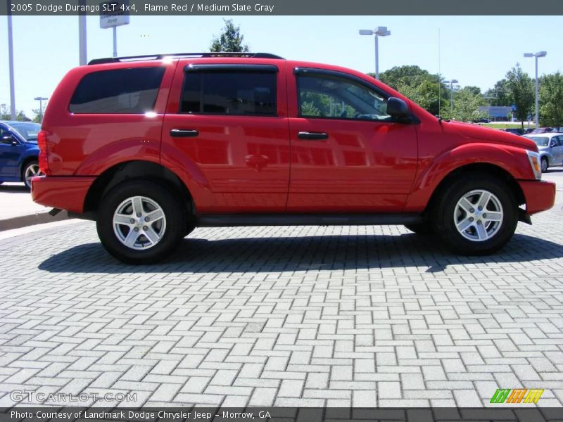 Flame Red / Medium Slate Gray 2005 Dodge Durango SLT 4x4