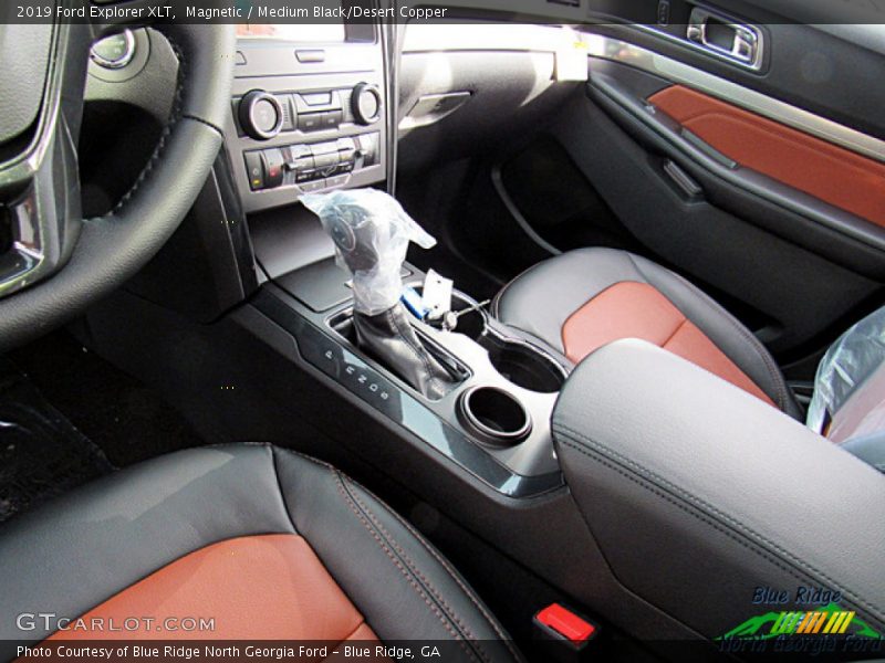 Magnetic / Medium Black/Desert Copper 2019 Ford Explorer XLT