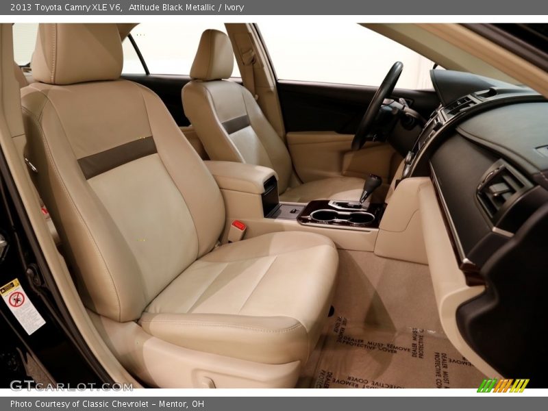 Attitude Black Metallic / Ivory 2013 Toyota Camry XLE V6