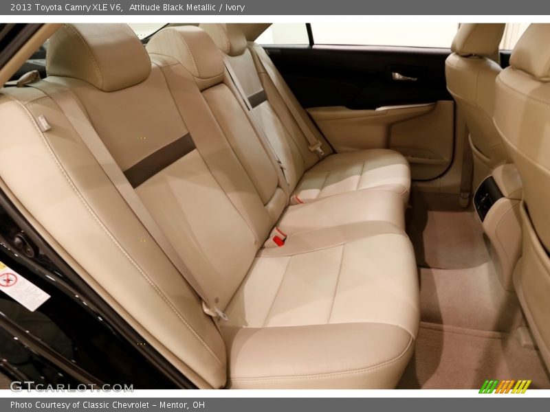 Attitude Black Metallic / Ivory 2013 Toyota Camry XLE V6