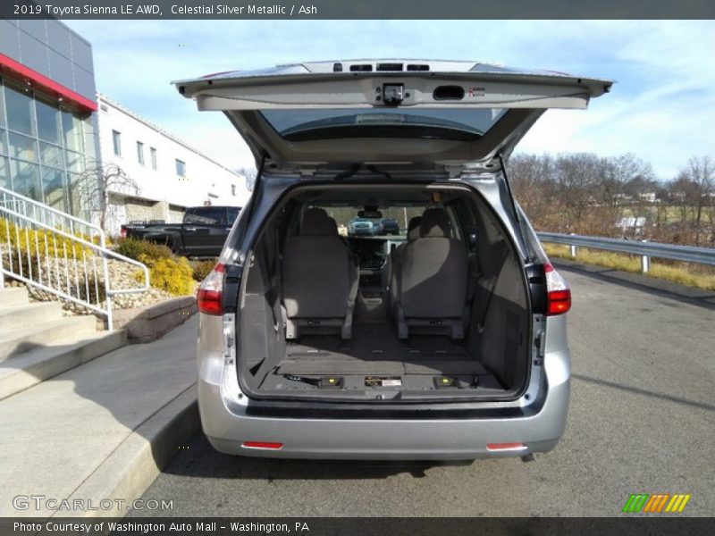 Celestial Silver Metallic / Ash 2019 Toyota Sienna LE AWD