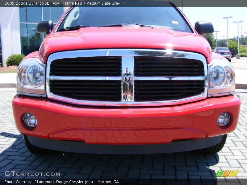 Flame Red / Medium Slate Gray 2005 Dodge Durango SLT 4x4