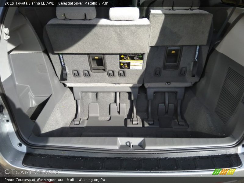 Celestial Silver Metallic / Ash 2019 Toyota Sienna LE AWD