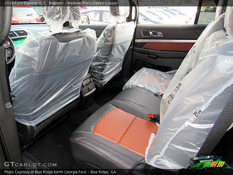 Magnetic / Medium Black/Desert Copper 2019 Ford Explorer XLT