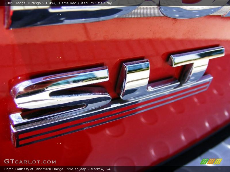 Flame Red / Medium Slate Gray 2005 Dodge Durango SLT 4x4