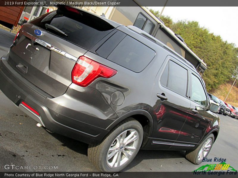 Magnetic / Medium Black/Desert Copper 2019 Ford Explorer XLT