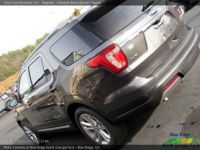 Magnetic / Medium Black/Desert Copper 2019 Ford Explorer XLT