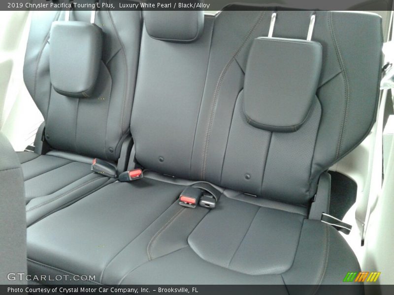 Luxury White Pearl / Black/Alloy 2019 Chrysler Pacifica Touring L Plus