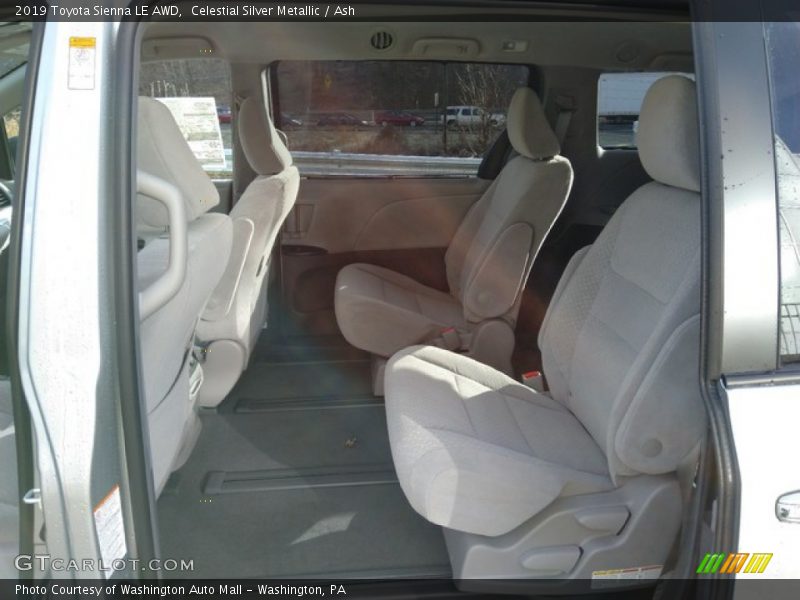 Celestial Silver Metallic / Ash 2019 Toyota Sienna LE AWD
