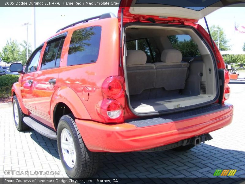 Flame Red / Medium Slate Gray 2005 Dodge Durango SLT 4x4
