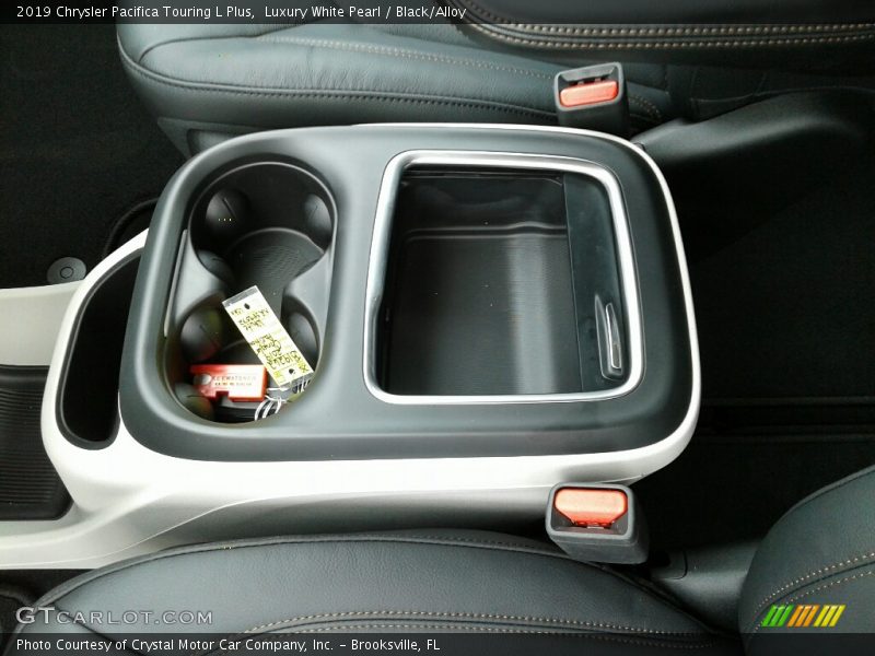 Luxury White Pearl / Black/Alloy 2019 Chrysler Pacifica Touring L Plus