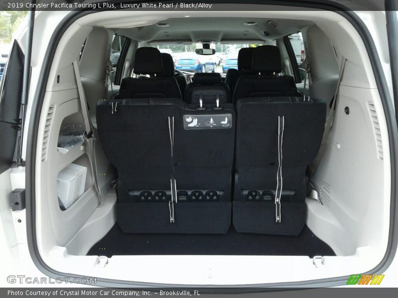 Luxury White Pearl / Black/Alloy 2019 Chrysler Pacifica Touring L Plus
