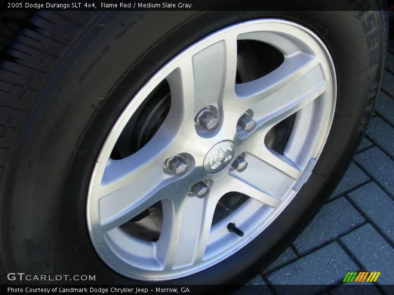 Flame Red / Medium Slate Gray 2005 Dodge Durango SLT 4x4