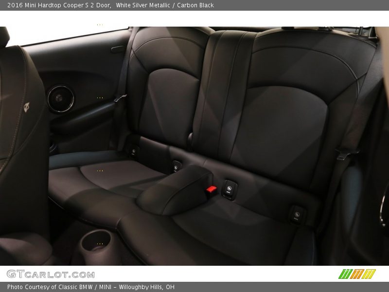 White Silver Metallic / Carbon Black 2016 Mini Hardtop Cooper S 2 Door