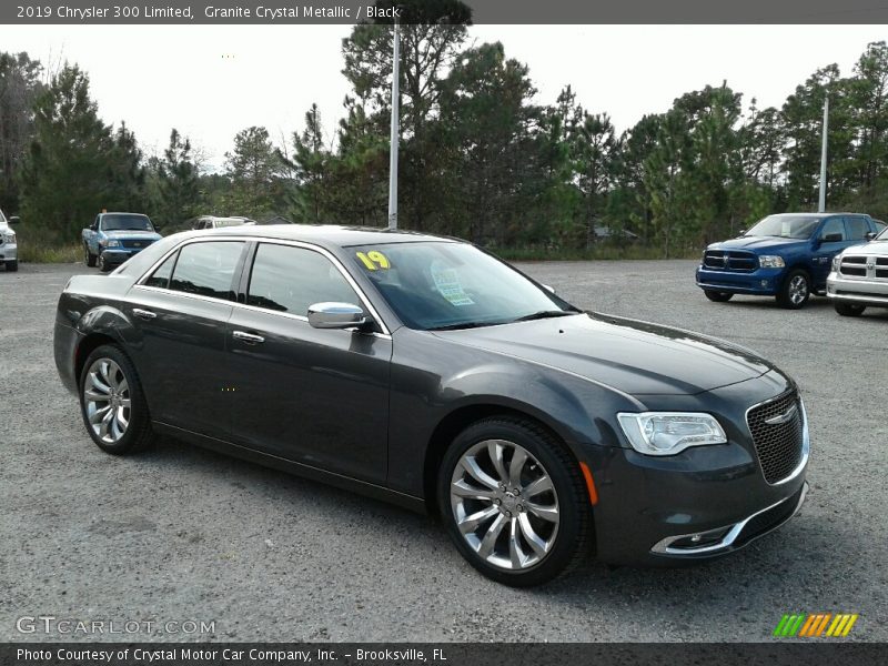 Granite Crystal Metallic / Black 2019 Chrysler 300 Limited