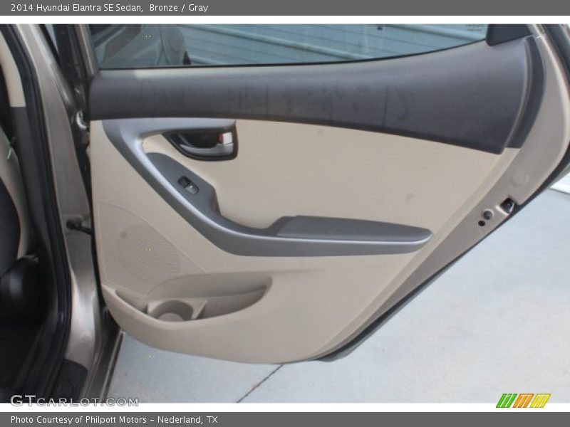 Bronze / Gray 2014 Hyundai Elantra SE Sedan