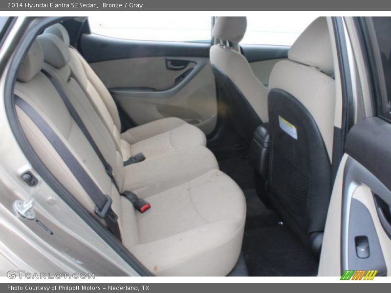 Bronze / Gray 2014 Hyundai Elantra SE Sedan