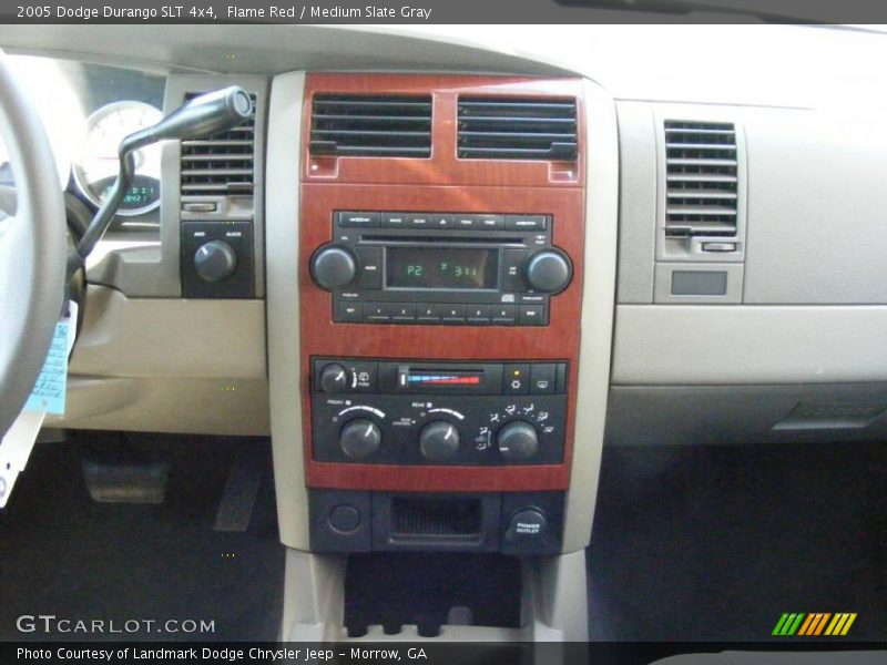 Flame Red / Medium Slate Gray 2005 Dodge Durango SLT 4x4