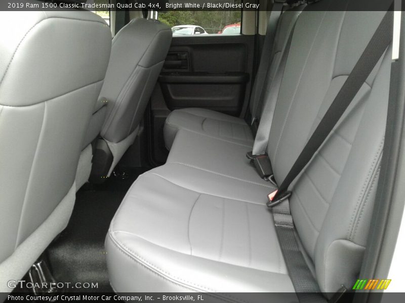 Bright White / Black/Diesel Gray 2019 Ram 1500 Classic Tradesman Quad Cab 4x4