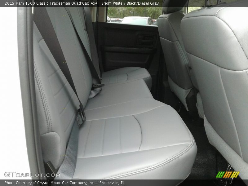 Bright White / Black/Diesel Gray 2019 Ram 1500 Classic Tradesman Quad Cab 4x4