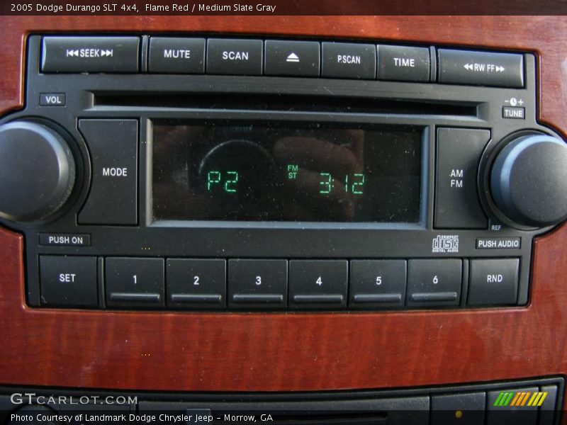 Flame Red / Medium Slate Gray 2005 Dodge Durango SLT 4x4