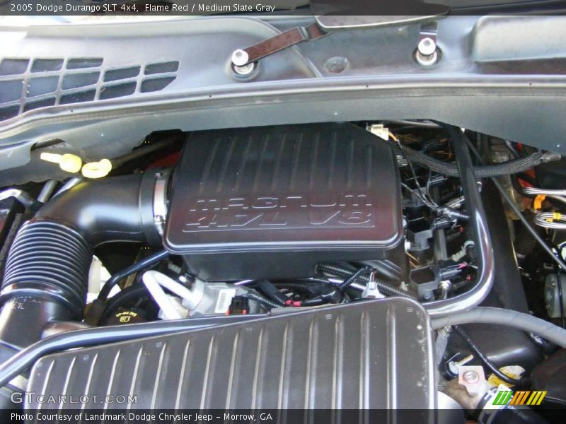 Flame Red / Medium Slate Gray 2005 Dodge Durango SLT 4x4