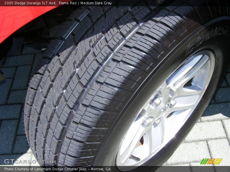 Flame Red / Medium Slate Gray 2005 Dodge Durango SLT 4x4