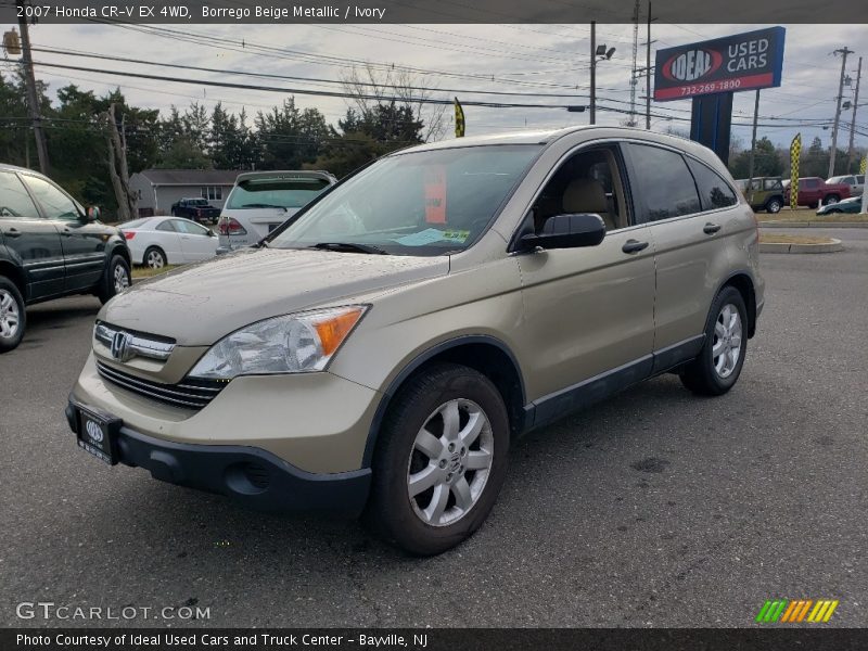 Borrego Beige Metallic / Ivory 2007 Honda CR-V EX 4WD