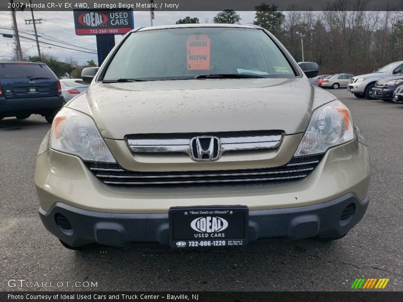 Borrego Beige Metallic / Ivory 2007 Honda CR-V EX 4WD